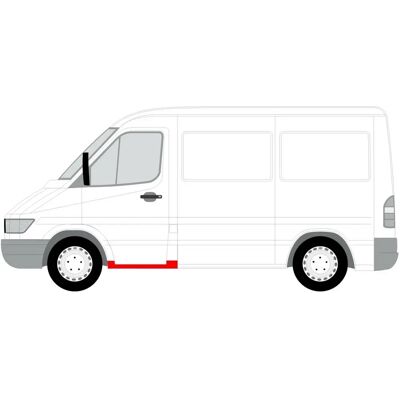 Blic 6505-06-3546041K Panneau d'accès gauche - Panneau de voiture Blic 6505-06-3546041K Panneau d'accès gauche - Panneau de voiture