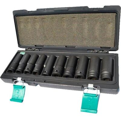 Zestaw nasadek Honiton 4002 - Udarowe, 11-24mm, 10 szt. Zestaw nasadek Honiton 4002 - Udarowe, 11-24mm, 10 szt.