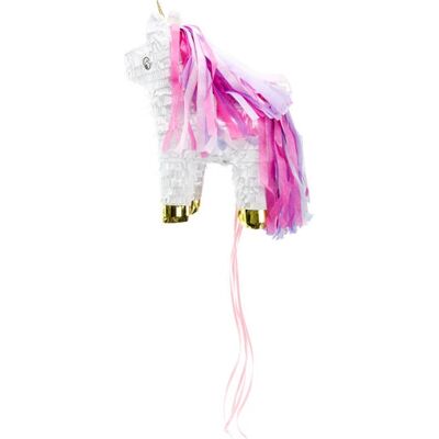 PartyDeco Einhorn Zieh-Piñata - Partyspiel PartyDeco Einhorn Zieh-Piñata - Partyspiel