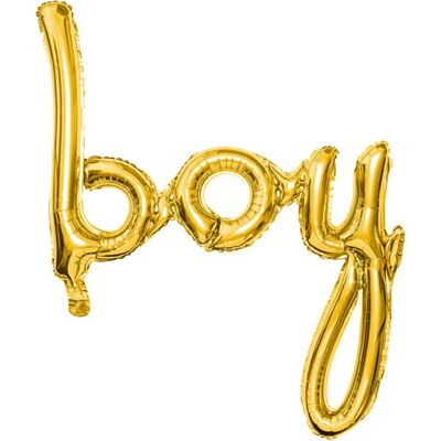Jadeo Gold Junge Folienballon - Ballon, Aluminium, Baby Shower Jadeo Gold Junge Folienballon - Ballon, Aluminium, Baby Shower