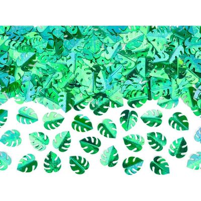 Confettis de feuilles vertes PartyDeco - Confetti - Publicité Confettis de feuilles vertes PartyDeco - Confetti - Publicité
