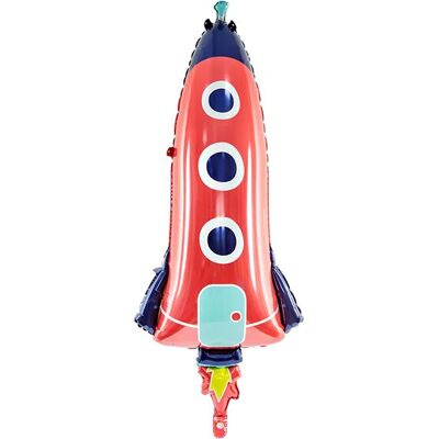 PartyDeco Raketenballon - Weltraum Party Dekor PartyDeco Raketenballon - Weltraum Party Dekor