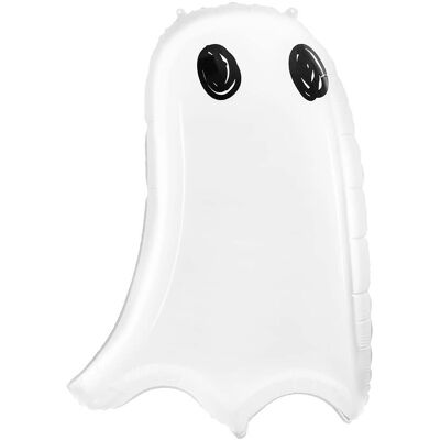 PartyDeco Ghost Foil Balloon - Halloween White PartyDeco Ghost Foil Balloon - Halloween White