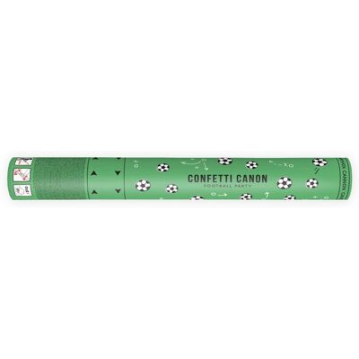 Pricenet konfety kanón - Fotbalové míče - 40cm Pricenet konfety kanón - Fotbalové míče - 40cm