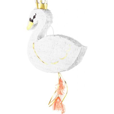 PartyDeco Schwan Pinata - 43,5x49,5x9cm Partyspiel PartyDeco Schwan Pinata - 43,5x49,5x9cm Partyspiel