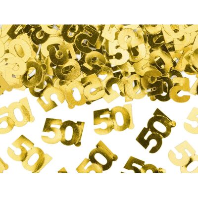 PartyDeco - KONS35-50-019ME - Gold - 15g - Confetti PartyDeco - KONS35-50-019ME - Gold - 15g - Confetti