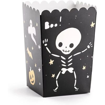 Pricenet Halloween Popcornschachteln - 7x7x12,5cm, 6er Pack Pricenet Halloween Popcornschachteln - 7x7x12,5cm, 6er Pack