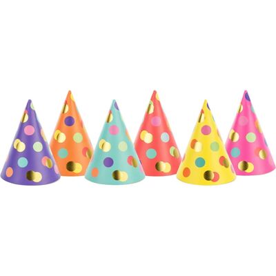 PartyDeco CPP25 Chapéu de festa - Chapéu de festa, Multicolor, Aniversário PartyDeco CPP25 Chapéu de festa - Chapéu de festa, Multicolor, Aniversário