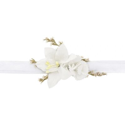 Pricenet Weißes Blumenarmband - Wrist Corsage Pricenet Weißes Blumenarmband - Wrist Corsage