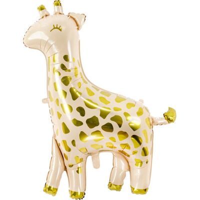 PartyDeco Giraffe Folienballon - Dschungel Zoo Safari Kindergeburtstagsdeko PartyDeco Giraffe Folienballon - Dschungel Zoo Safari Kindergeburtstagsdeko
