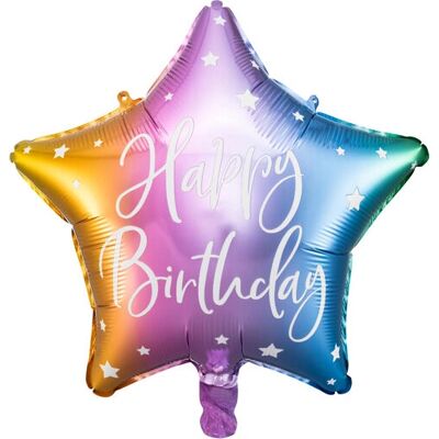 PartyDeco - FB93-000-KARTON - Multicolore - 40cm - Ballon en foil - Publicité PartyDeco - FB93-000-KARTON - Multicolore - 40cm - Ballon en foil - Publicité