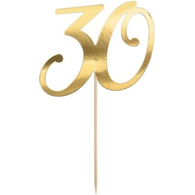 Pricenet Modell 30 Gold Kuchenaufsatz - 20,5 cm Pricenet Modell 30 Gold Kuchenaufsatz - 20,5 cm