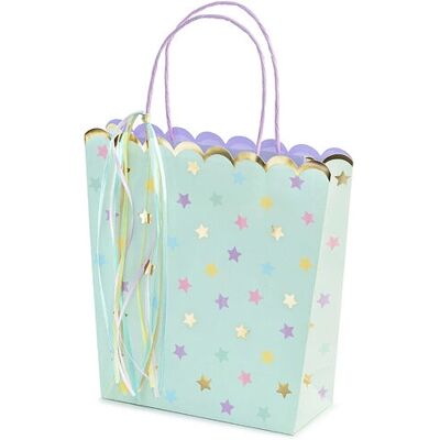 PartyDeco TNP11 Sac d'emballage cadeau - Sacs Cadeaux, Étoiles, mélange - Publicité PartyDeco TNP11 Sac d'emballage cadeau - Sacs Cadeaux, Étoiles, mélange - Publicité