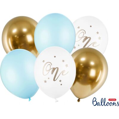 PartyDeco SB14P-307-001J-6 Partydekoration Spielballon PartyDeco SB14P-307-001J-6 Partydekoration Spielballon