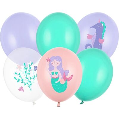 PartyDeco SB14P-323-000-6 Sea World Ballons - Party Dekoration PartyDeco SB14P-323-000-6 Sea World Ballons - Party Dekoration