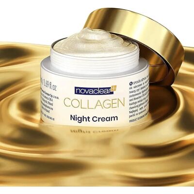 Novaclear Kollagennachtcreme - Anti-Aging, Feuchtigkeit, 50ml Novaclear Kollagennachtcreme - Anti-Aging, Feuchtigkeit, 50ml