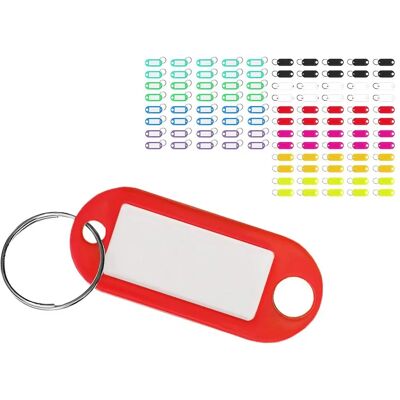 MALATEC 100er Schlüsselanhänger Set - Leuchtende Farben - Schlüsselidentifikatoren MALATEC 100er Schlüsselanhänger Set - Leuchtende Farben - Schlüsselidentifikatoren