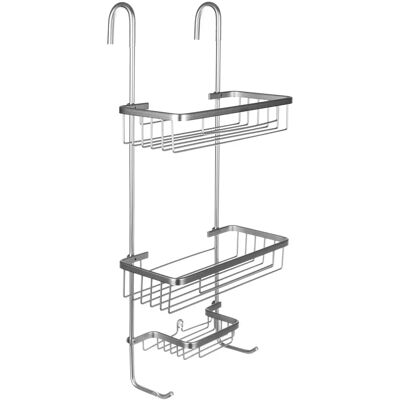 Malatec Wandmontiertes Duschkabine - Silber Malatec Wandmontiertes Duschkabine - Silber