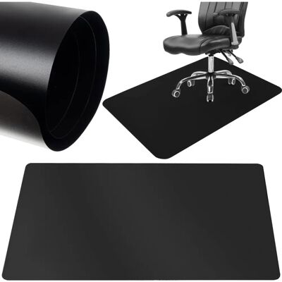 RUHHY sort gulvbeskyttelsesmåtte - 130x90cm RUHHY sort gulvbeskyttelsesmåtte - 130x90cm