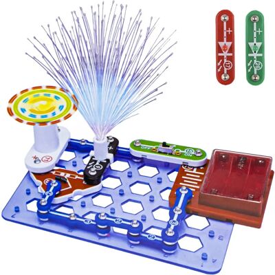 Zestaw edukacyjny Kruzzel Elektronika - Obwody & STEM Zestaw edukacyjny Kruzzel Elektronika - Obwody & STEM