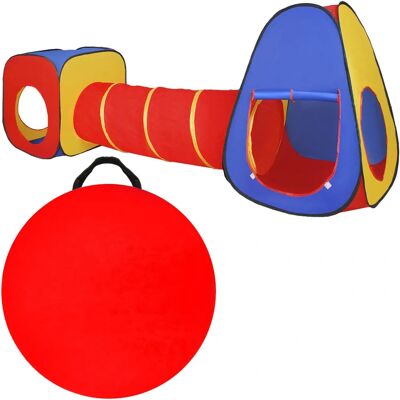 Kruzzel - 22523 - Wielokolorowy - 281x67x92 cm - Namiot Kruzzel - 22523 - Wielokolorowy - 281x67x92 cm - Namiot