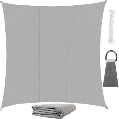 Gardlov 23164 Gråt kvadratisk skyggenet 3,6x3,6m Gardlov 23164 Gråt kvadratisk skyggenet 3,6x3,6m