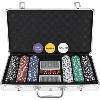 Malatec Poker Szett - 300 Zseton Dobozban Malatec Poker Szett - 300 Zseton Dobozban