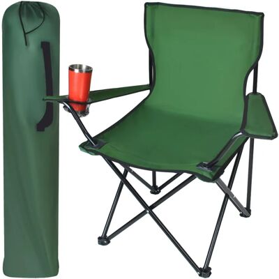 Trizand K23676 Chaise de pêche verte - chaise de pêche - Publicité Trizand K23676 Chaise de pêche verte - chaise de pêche - Publicité