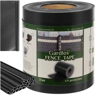 Gardlov 23703 - Zaunband - Anthrazit - 19cmx35m Gardlov 23703 - Zaunband - Anthrazit - 19cmx35m