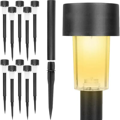 Gardlov Solargade lamper - 10 stk. - Farm blade - Vandtætte & Automatisk Gardlov Solargade lamper - 10 stk. - Farm blade - Vandtætte & Automatisk