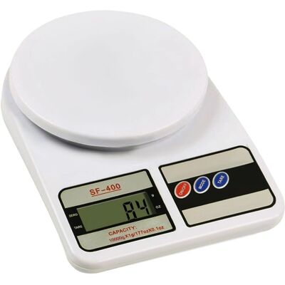 Balance de Cuisine Numérique Ruhhy - 10kg - Blanc - Précis & Facile - Publicité Balance de Cuisine Numérique Ruhhy - 10kg - Blanc - Précis & Facile - Publicité
