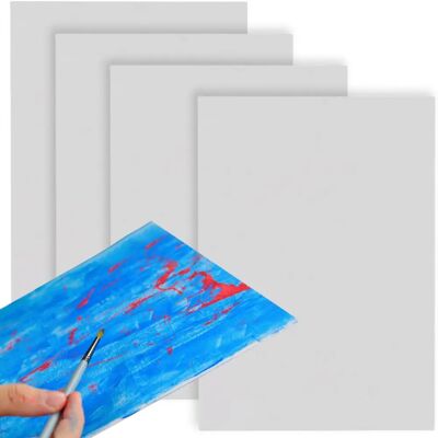 Maaleo - setti 4 kangasta - 30x40 cm Maaleo - setti 4 kangasta - 30x40 cm