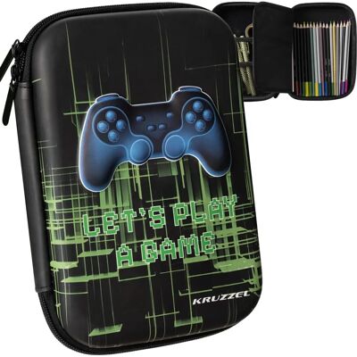 Trousse pliable Kruzzel - École - Design de jeu 3D - Publicité Trousse pliable Kruzzel - École - Design de jeu 3D - Publicité