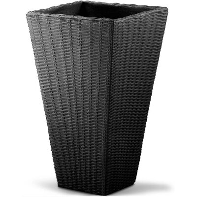 Vaso per Piante Deuba in Poliratán - Resistente agli Urti 59L - Interno/Esterno Vaso per Piante Deuba in Poliratán - Resistente agli Urti 59L - Interno/Esterno