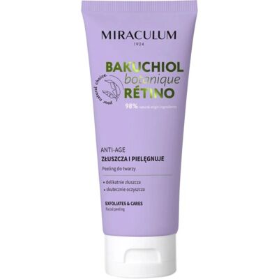Miraculum Bakuchiol Gentle Scrub - Facial Exfoliator 100 ml Miraculum Bakuchiol Gentle Scrub - Facial Exfoliator 100 ml