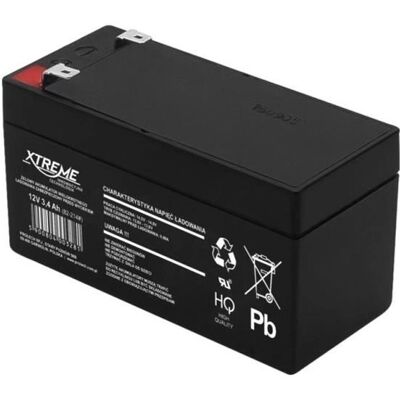 XTREME - 12V 3.4Ah - AGM - Hermétique - Batterie plomb-acide - Publicité XTREME - 12V 3.4Ah - AGM - Hermétique - Batterie plomb-acide - Publicité