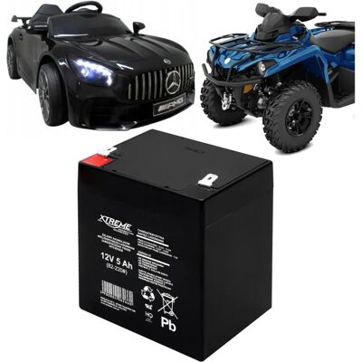 Batterie gel 12V/5Ah Xtreme - Battery - Publicité Batterie gel 12V/5Ah Xtreme - Battery - Publicité