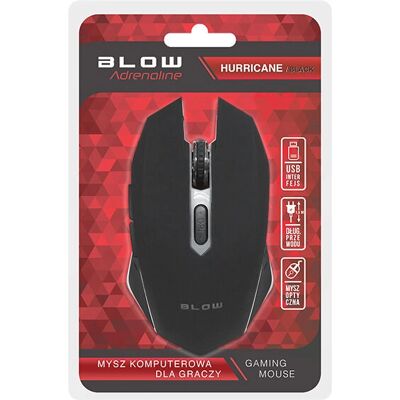 Blow Adrenaline HURRICANE 2 Maus - Gaming - Ergonomisch - Optisch - 2400 DPI Blow Adrenaline HURRICANE 2 Maus - Gaming - Ergonomisch - Optisch - 2400 DPI