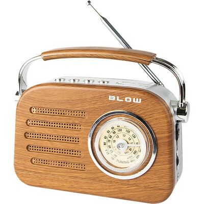 Blow 77-532 Tragbares Analog Holzradio - Radio Blow 77-532 Tragbares Analog Holzradio - Radio