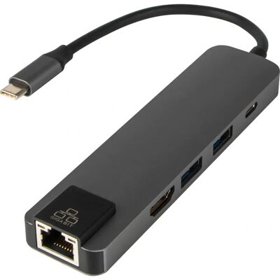 Blow K-03 Adaptador de Rede USB-C RJ45 HDMI Blow K-03 Adaptador de Rede USB-C RJ45 HDMI