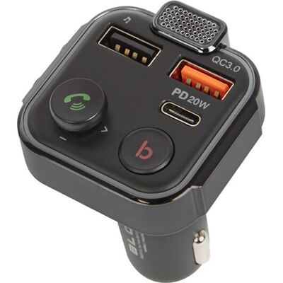 Trasmettitore FM Bluetooth BLOW 74-166 - Supporta 87,5-108 MHz - Ricarica rapida USB Trasmettitore FM Bluetooth BLOW 74-166 - Supporta 87,5-108 MHz - Ricarica rapida USB