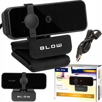 Webkamera Blow Gold Eye - Full HD 1080p, 360° otáčení, Mikrofon Webkamera Blow Gold Eye - Full HD 1080p, 360° otáčení, Mikrofon