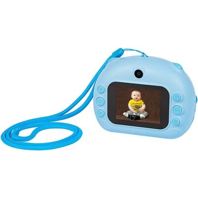 BLOW Cámara para bebés Azul - Cámara digital con impresora instantánea BLOW Cámara para bebés Azul - Cámara digital con impresora instantánea