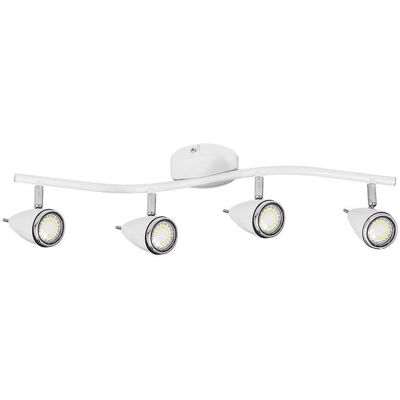 Homemania Linda Deckenleuchte - Weiß - 58x58x38cm - Deckenlampe Homemania Linda Deckenleuchte - Weiß - 58x58x38cm - Deckenlampe