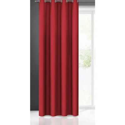 Eurofirany Rita Curtain - Modern Simple Red 140x250 Eurofirany Rita Curtain - Modern Simple Red 140x250