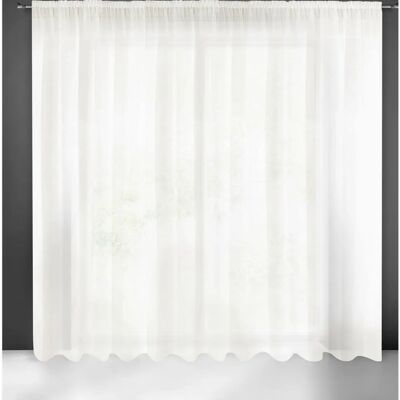 Eurofirany Rideau Crème avec Motif Pluie Verticale - Rideau Eurofirany Rideau Crème avec Motif Pluie Verticale - Rideau