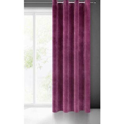 Eurofirany Villa Curtain - Dark Purple - 140x250 cm Eurofirany Villa Curtain - Dark Purple - 140x250 cm