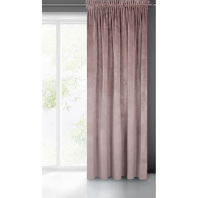 Eurofirany VILLA Pink Velvet Curtain - Curtain Eurofirany VILLA Pink Velvet Curtain - Curtain