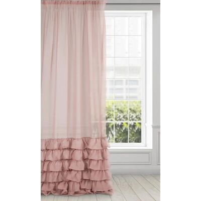 EUROFIRANY Dolly Transparent Elegant Curtain EUROFIRANY Dolly Transparent Elegant Curtain