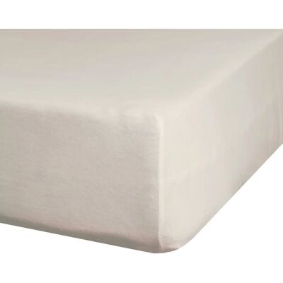 Eurofirany 5900811864127 Drap-housse en satin de coton beige - Drap - Publicité Eurofirany 5900811864127 Drap-housse en satin de coton beige - Drap - Publicité